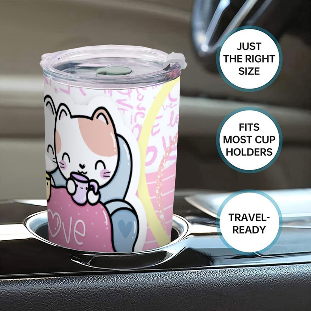 Tumbler - Taza Mi Té Favorito es Tenerte a Mi Lado – Colección San Valentin