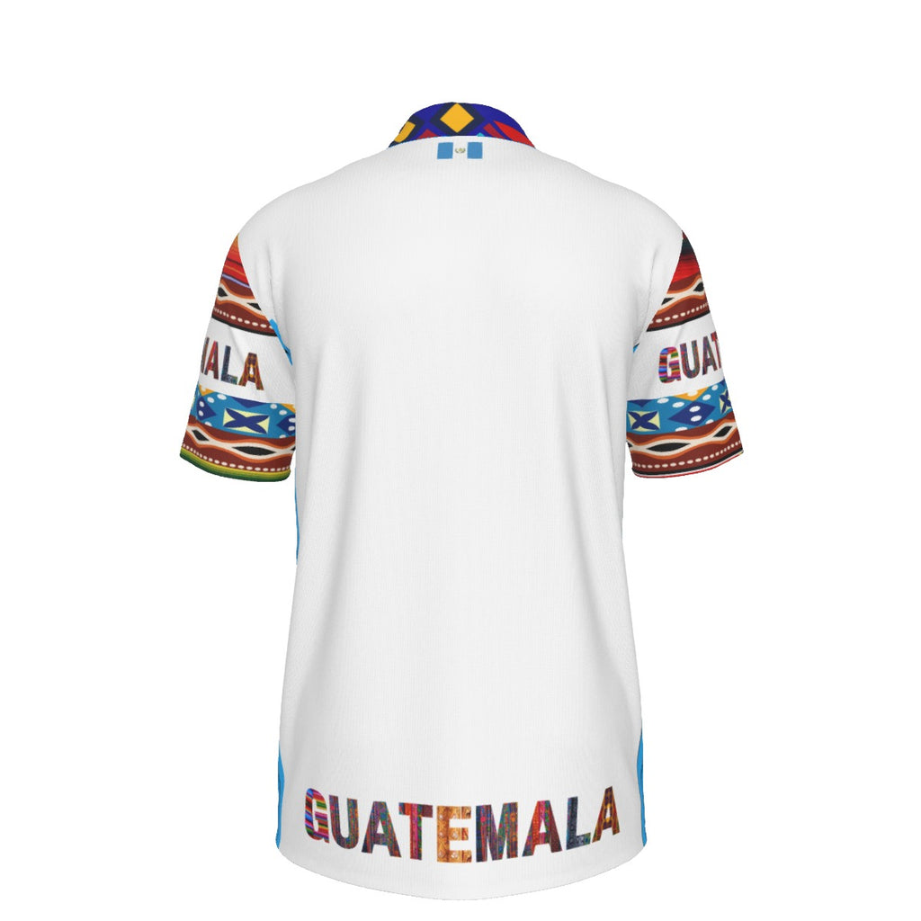 Camisa Polo Guatemala – Paisajes, Cultura y Quetzal Hombre