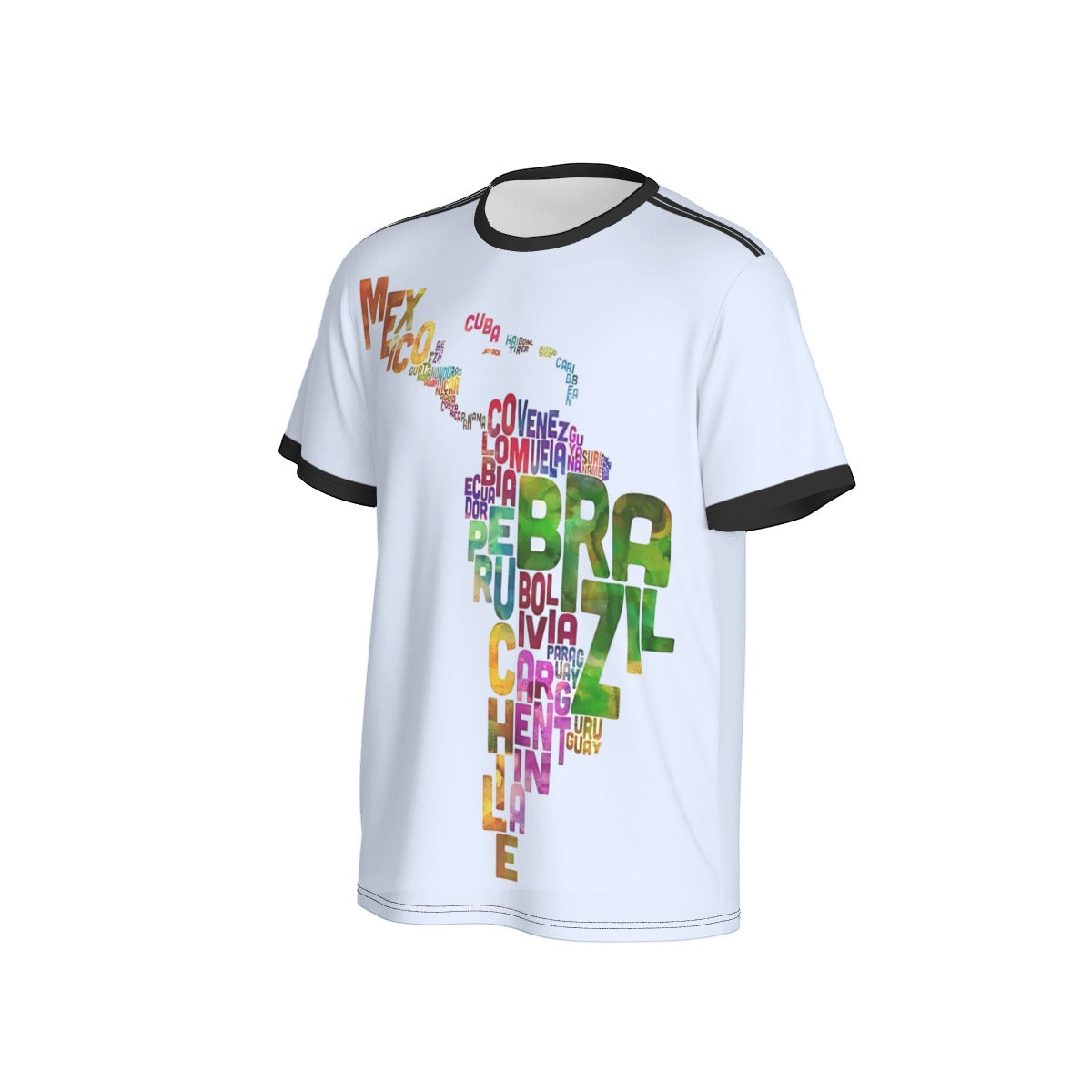 Camiseta Mapa Latinoamérica – Identidad Cultural Unisex