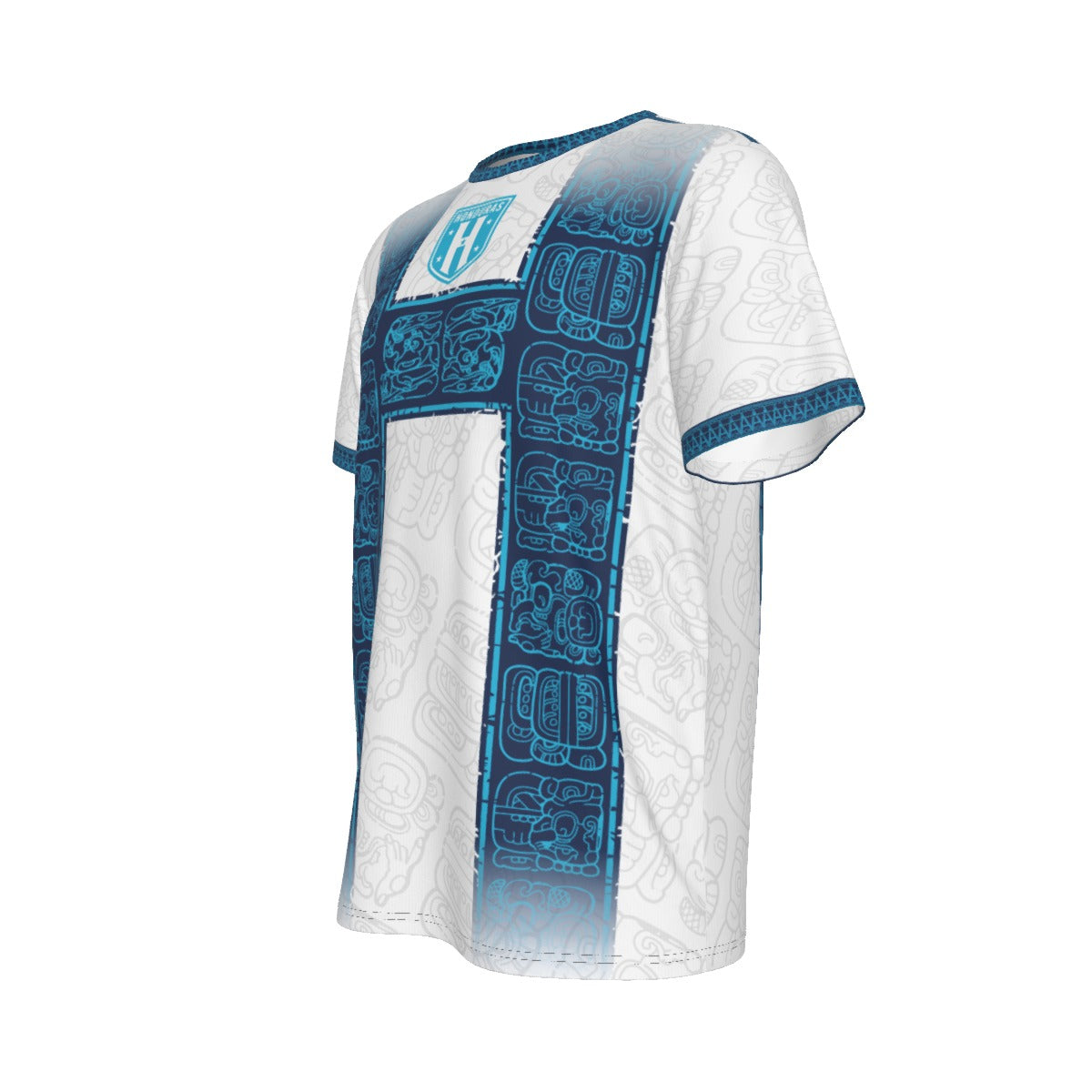 Camiseta Honduras Maya Cultural – Símbolos Ancestrales Blanca