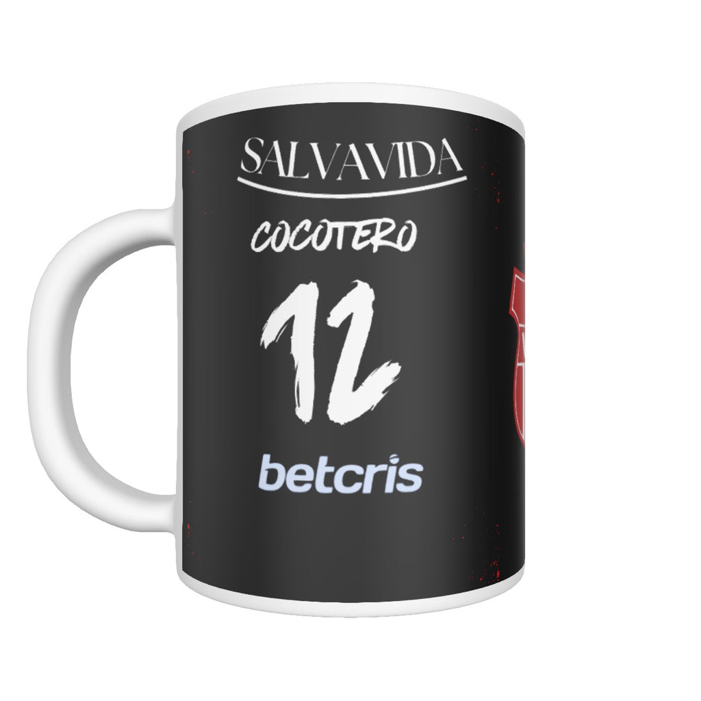 Taza Deportiva Honduras Club Vida Salvavida – Estilo Jugador Nº12