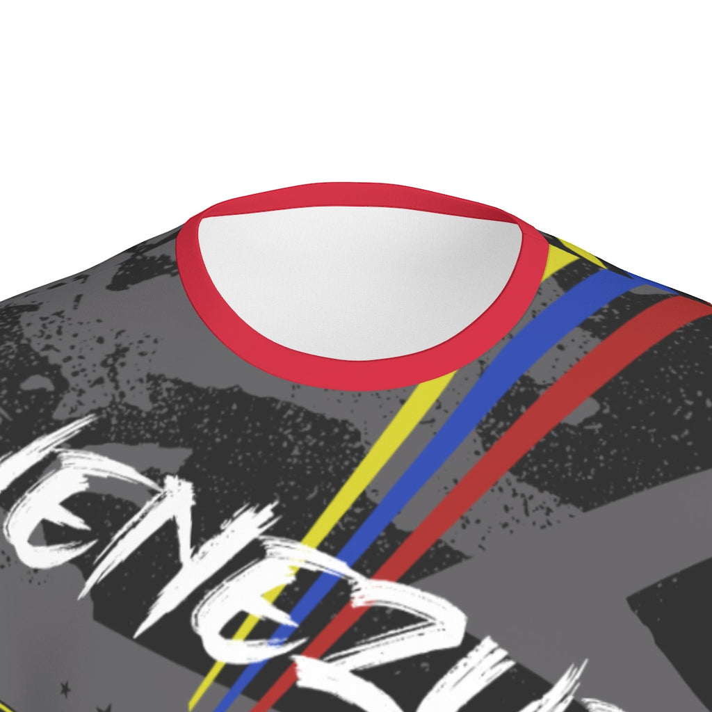 Camiseta Venezuela Streetwear Tricolor – Energía Urbana Hombre