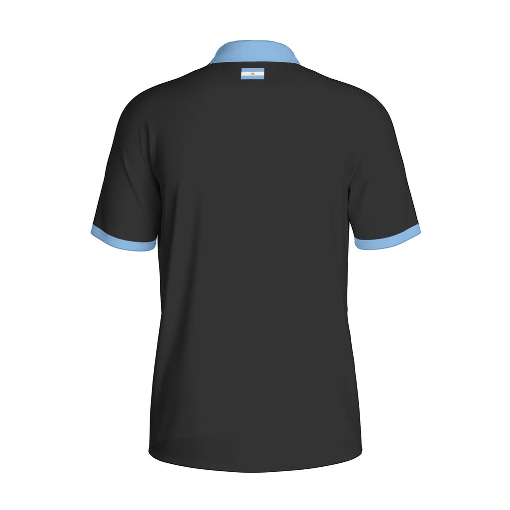 Camiseta Tipo Polo Argentina Mapa – Identidad Nacional (Hombre)