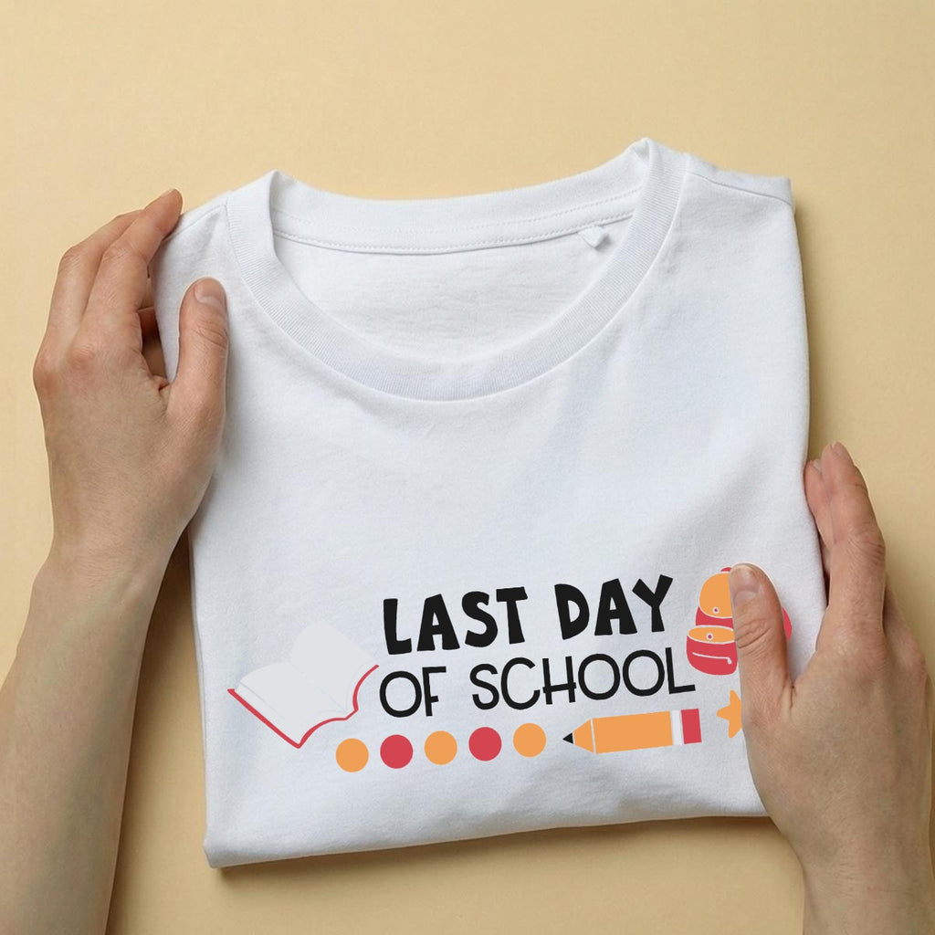 T-shirt enfant « Dernier jour d’école »