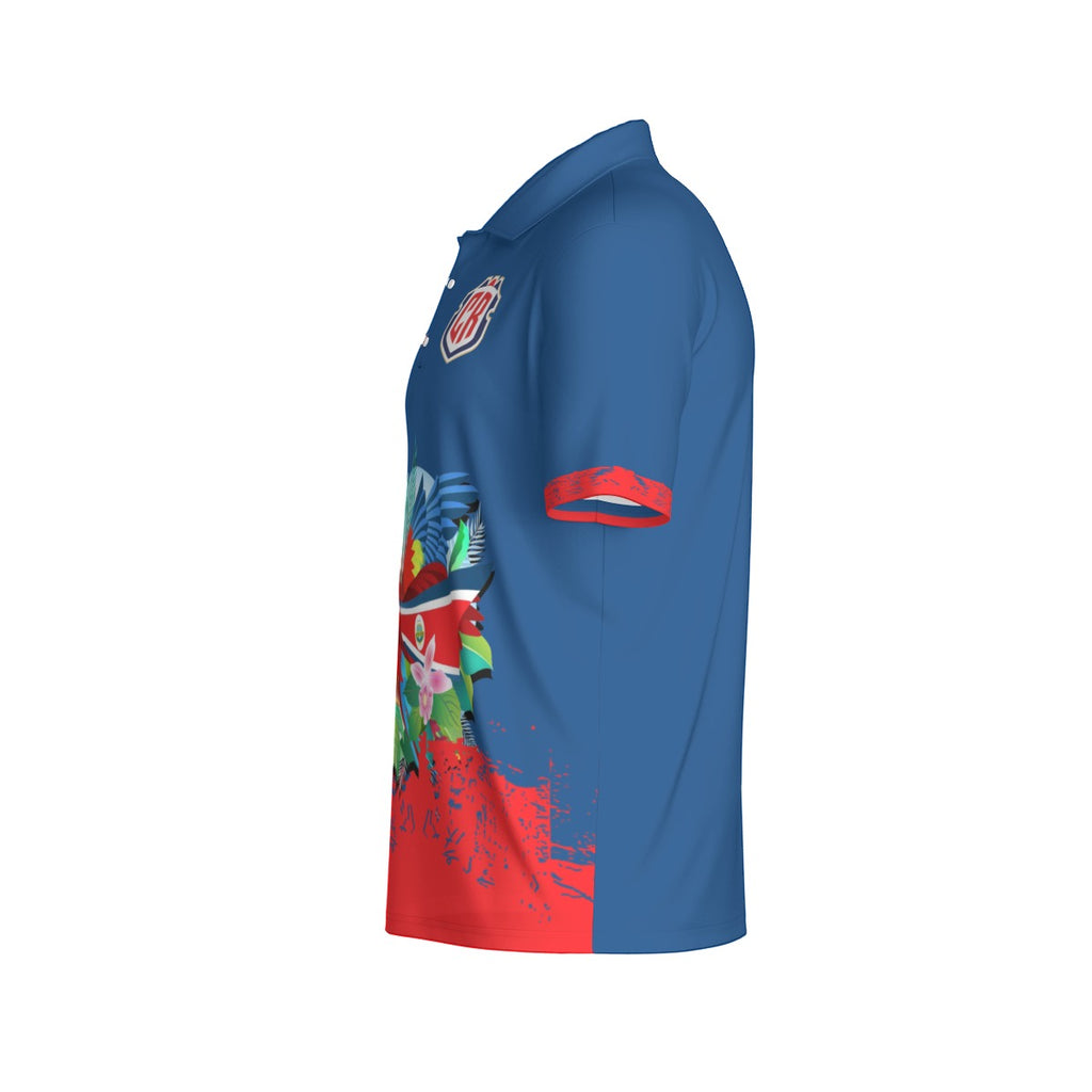 Camiseta Tipo Polo Costa Rica Streetwear – Pura Vida Urbana (Hombre)