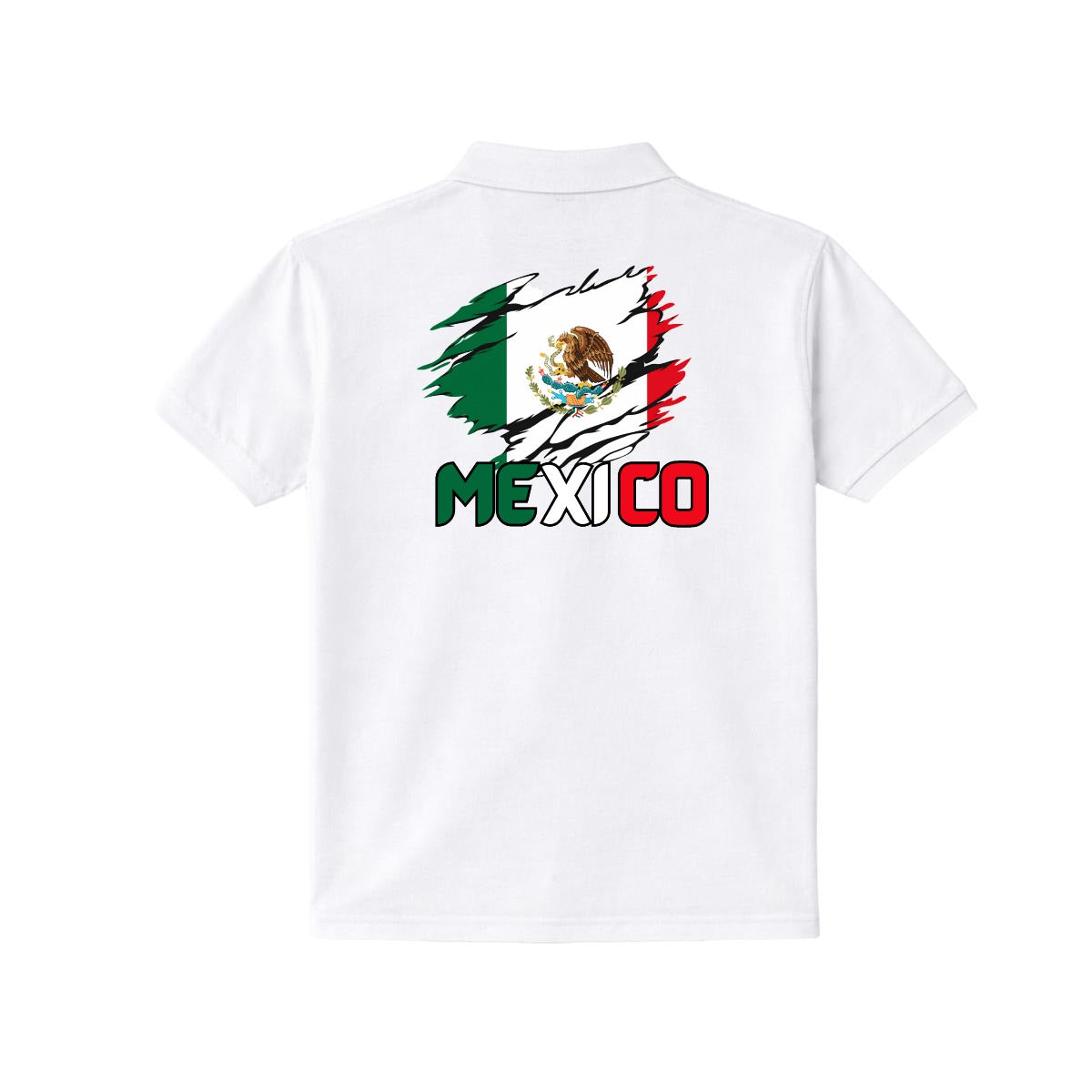 Polo México Patriótico Gildan 8800 DryBlend®