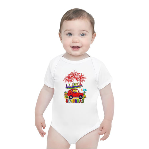 Body para Bebé La Ceiba Honduras 504 – Onesie Baby Tropical Algodón Suave