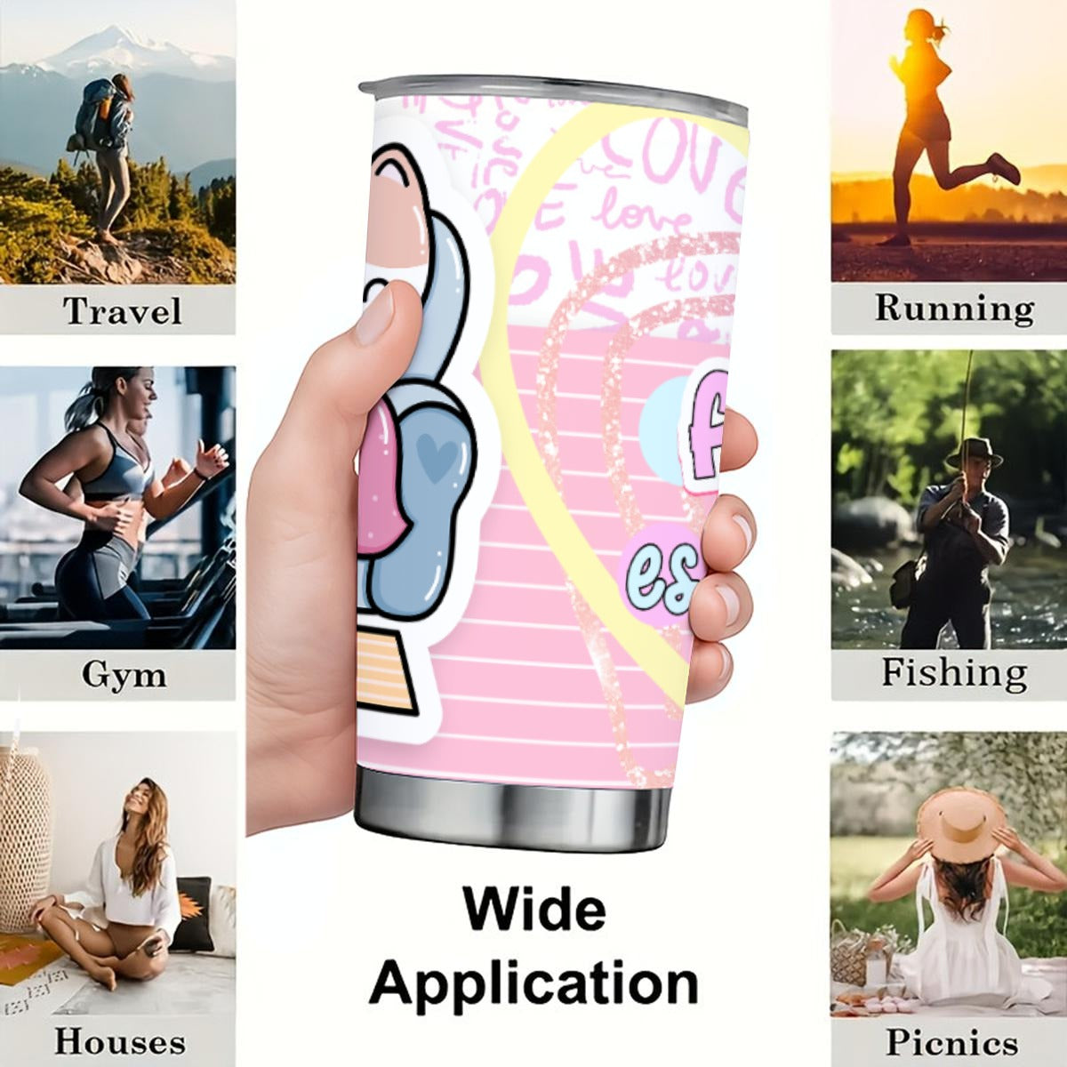Tumbler - Taza Mi Té Favorito es Tenerte a Mi Lado – Colección San Valentin