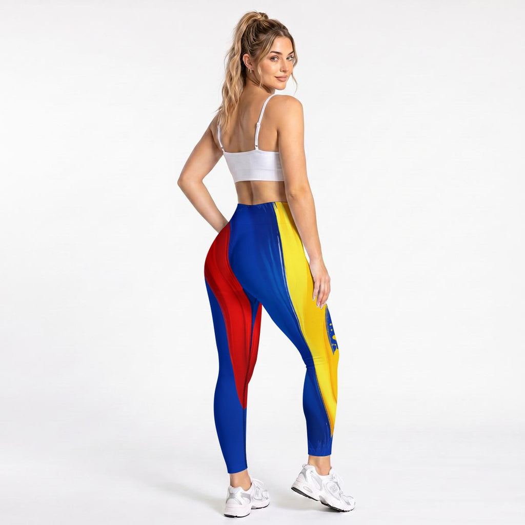 Leggings Deportivos de Venezuela Seamless de Alta Compresión para Mujer