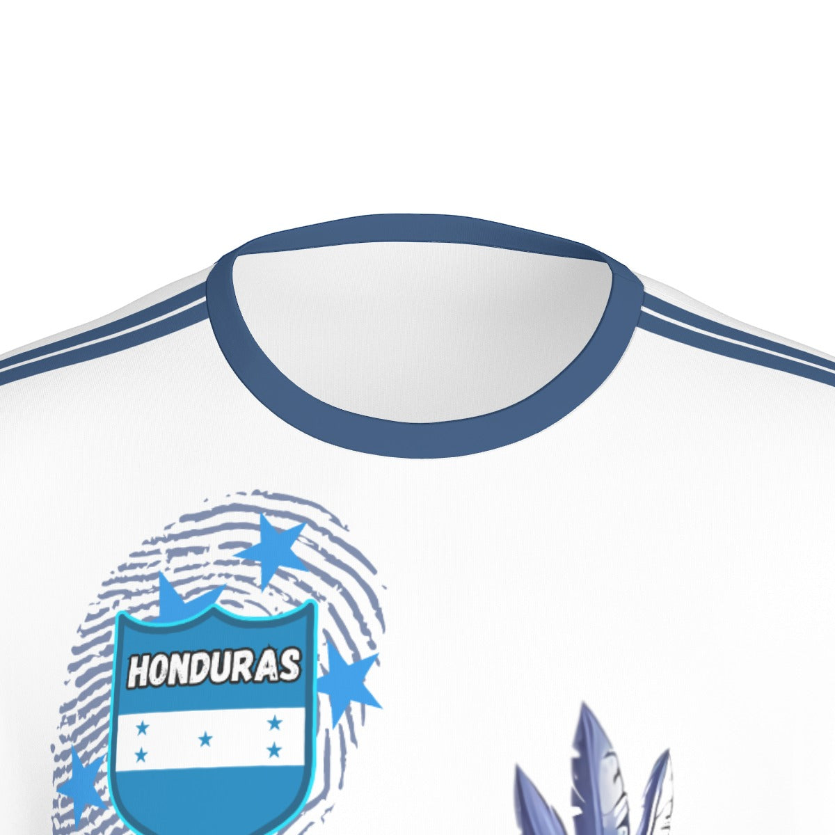 Camiseta Honduras Guerrero Casique Ancestral Garra Blanca Unisex