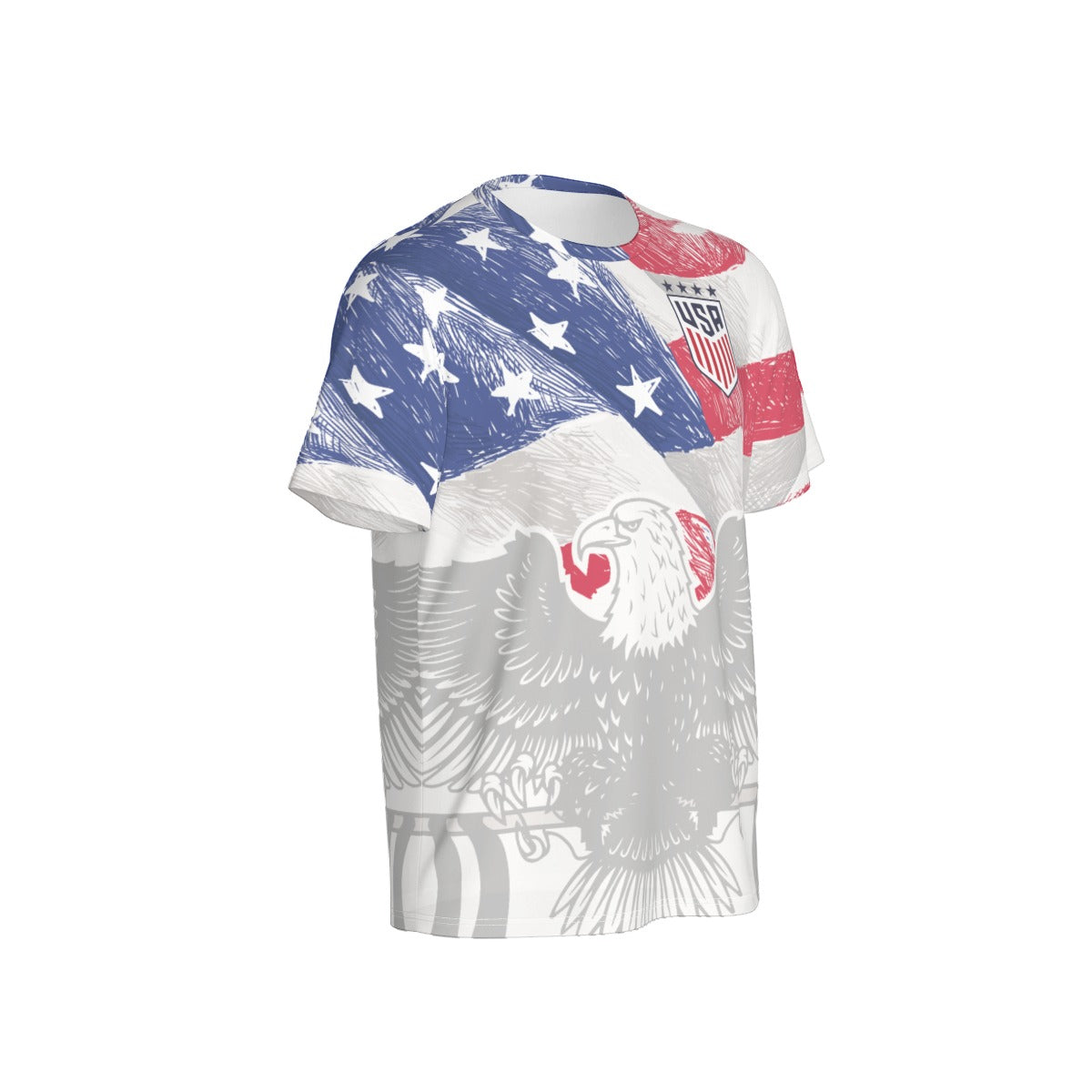 Camisa USA Eagle Patriótica Streetwear – American Freedom Hombre