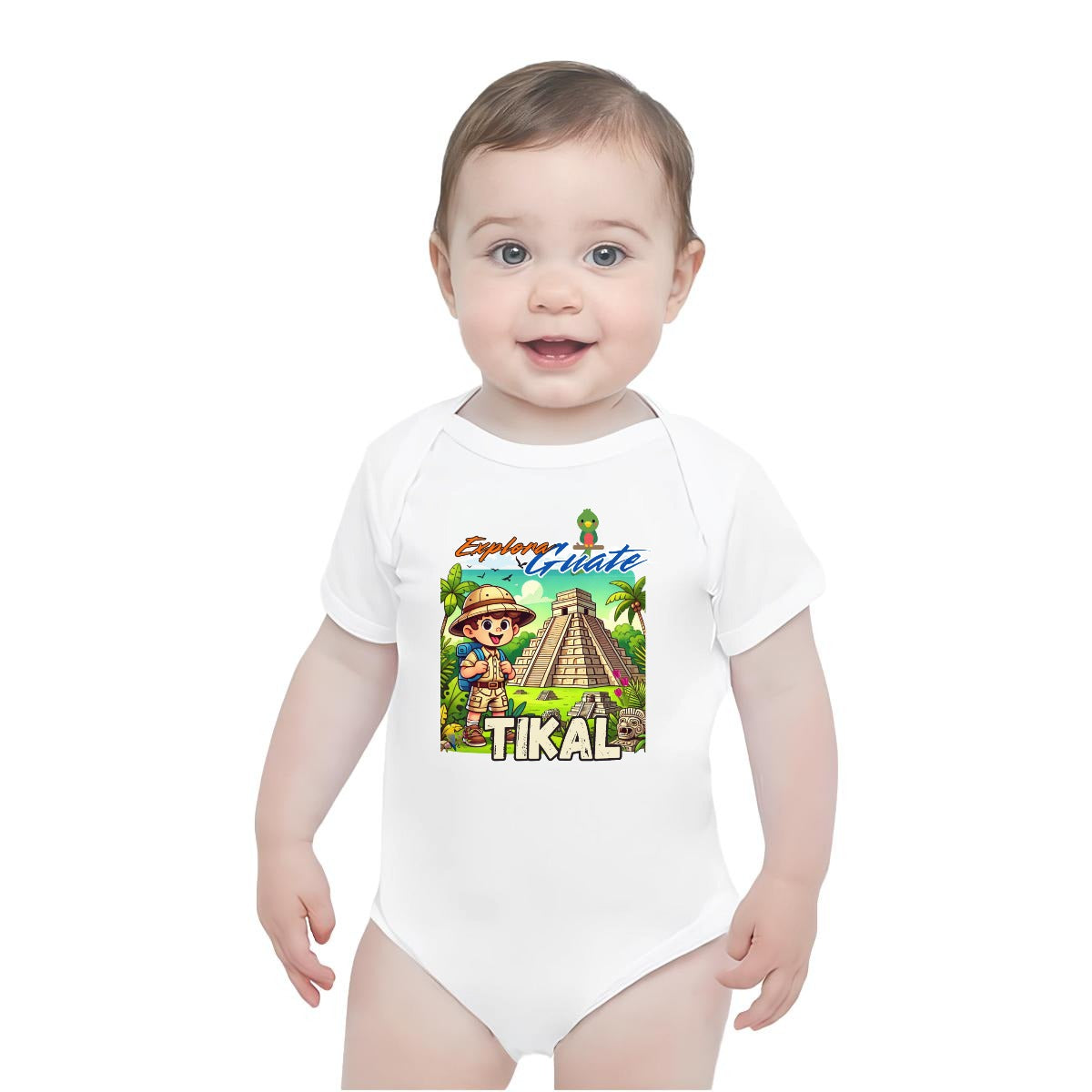 Bodysuit Bebé Explora Guatemala Tikal