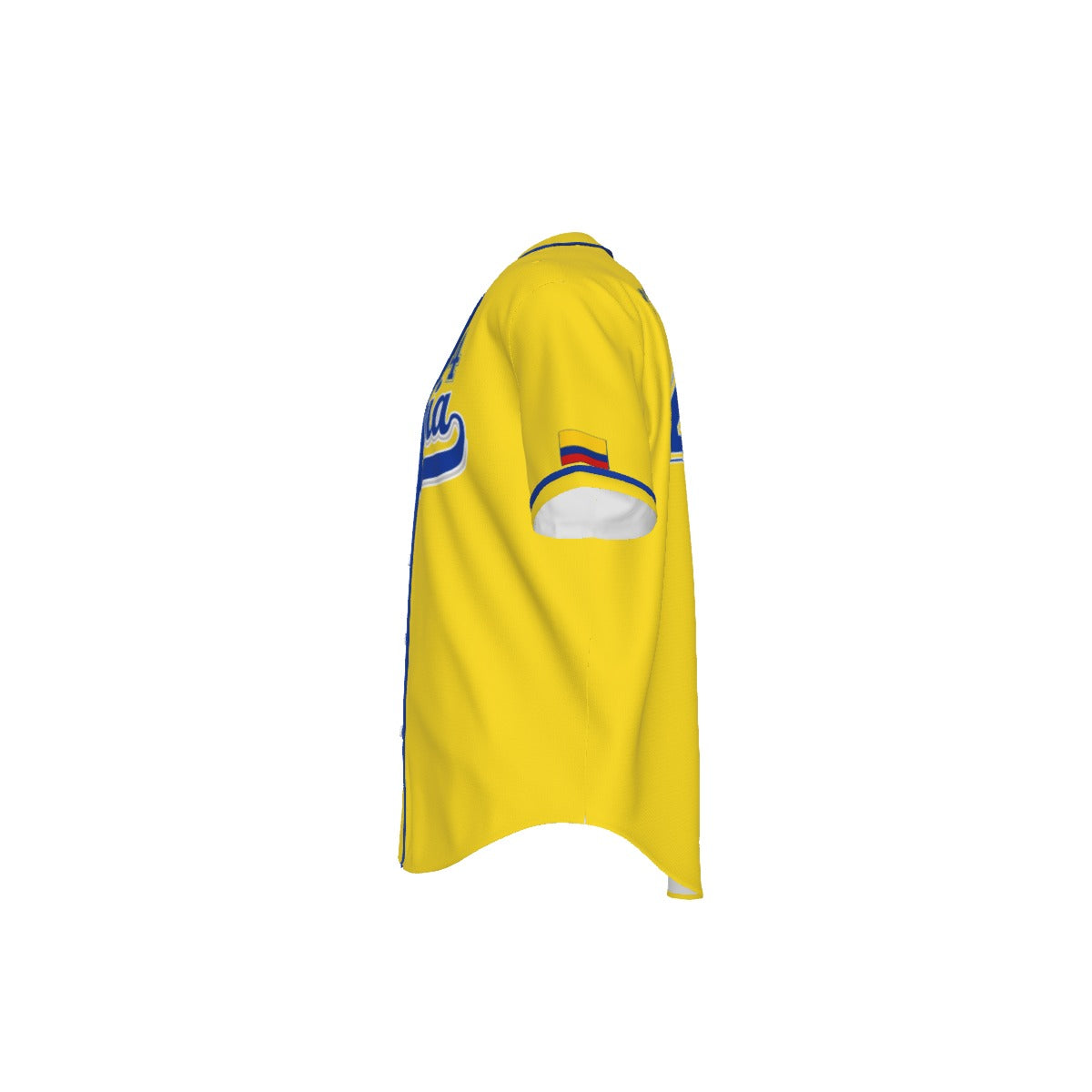 Jersey Béisbol Colombia Personalizable Estilo Deportivo Nombre y Números