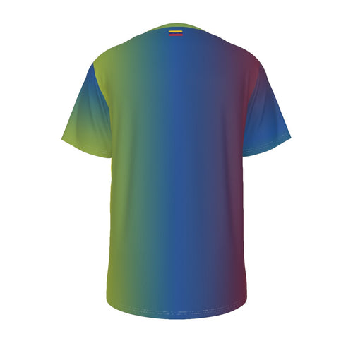 Camisa Venezuela Bandera Ondas Tricolor Moderna Hombre