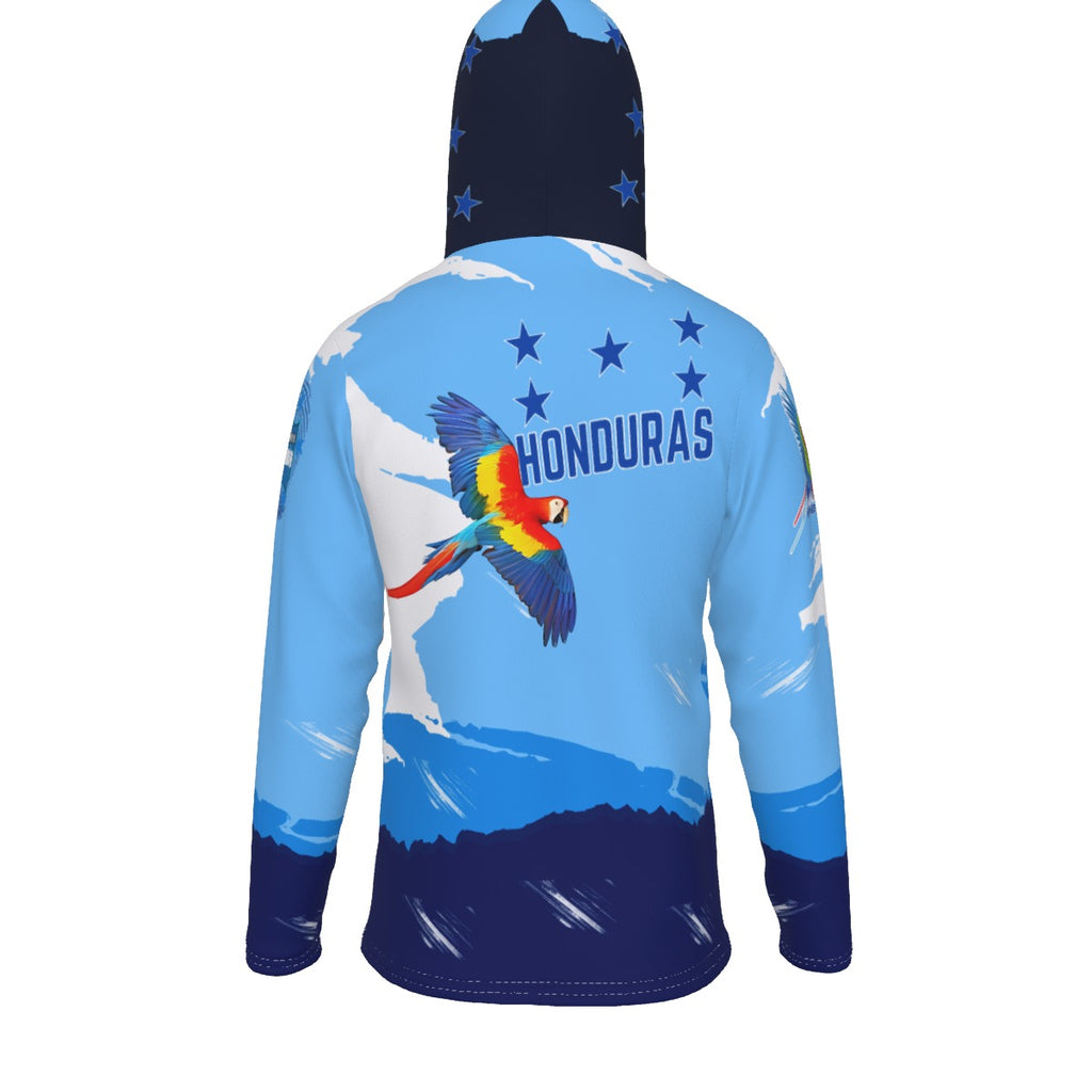 Sudadera con Capucha Honduras Streetwear Hoodie – Orgullo Catracho con Mascara Integrada