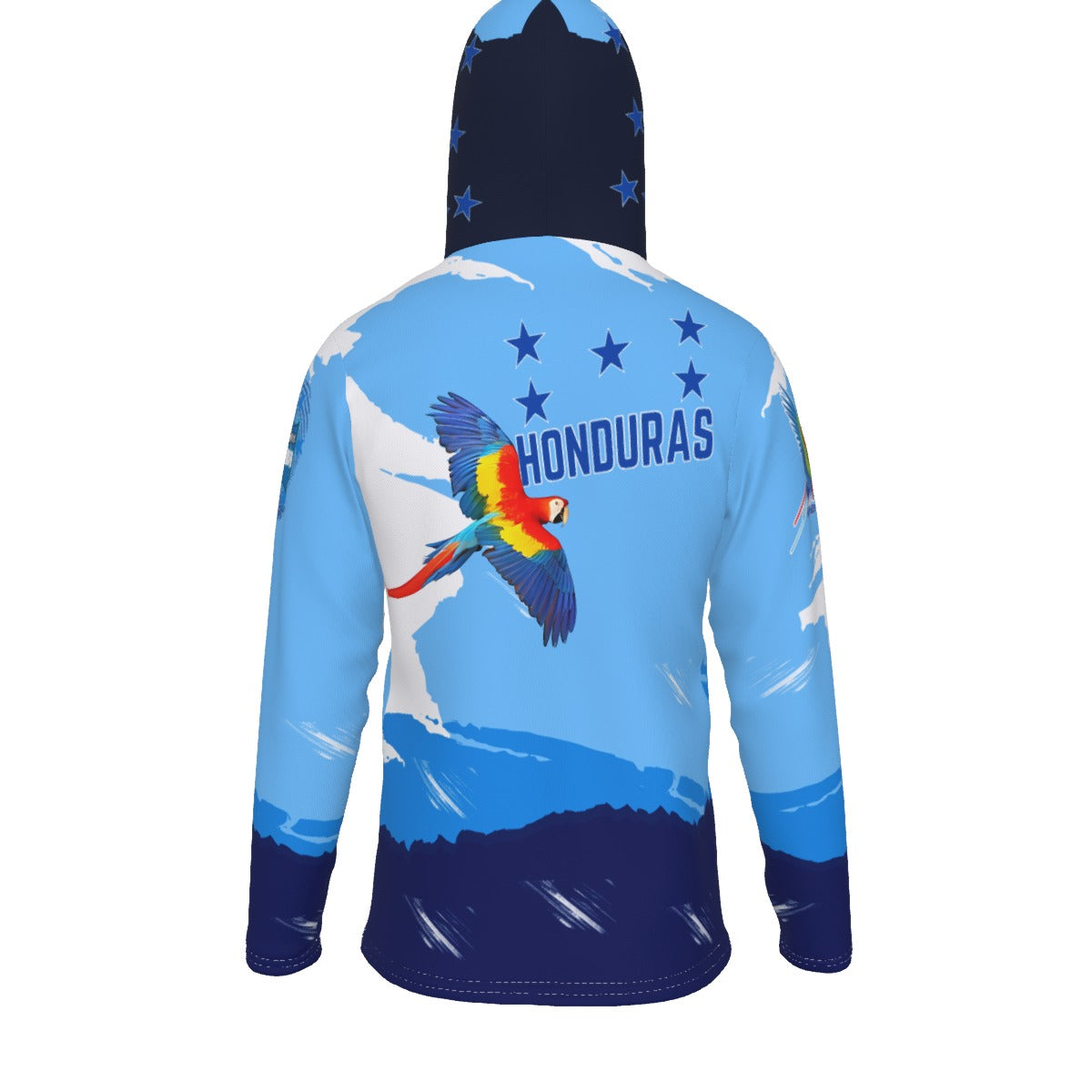 Sudadera con Capucha Honduras Streetwear Hoodie – Orgullo Catracho con Mascara Integrada