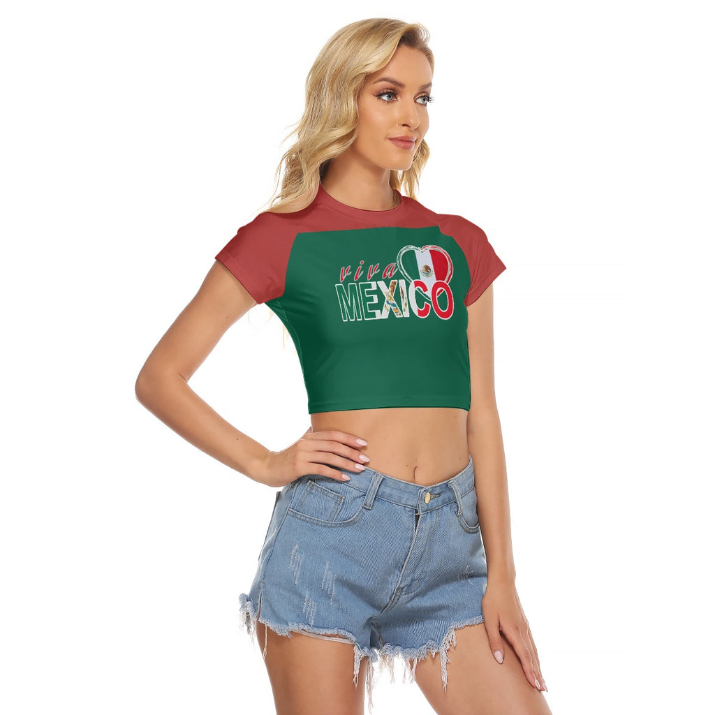 Crop Top Mujer México Verde