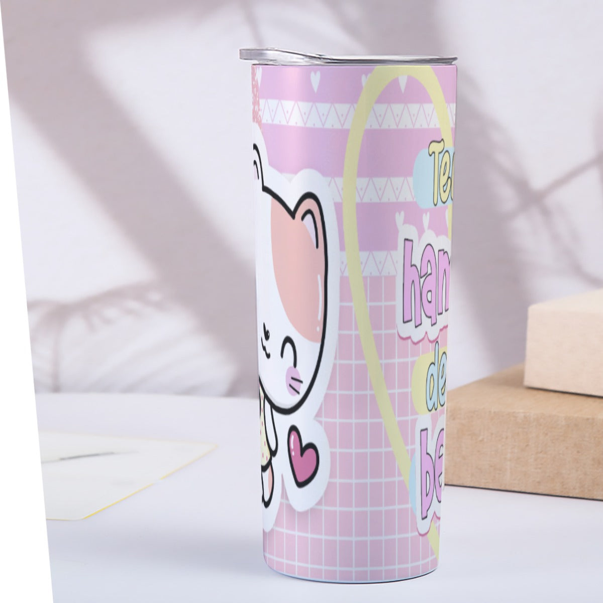 Tumbler - Taza Tengo Hambre de Tus Besos – Colección San Valentín