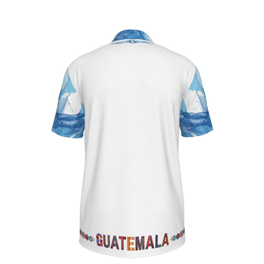 Camisa Polo Guatemala Quetzal Magico y Patrón Cultural Unisex