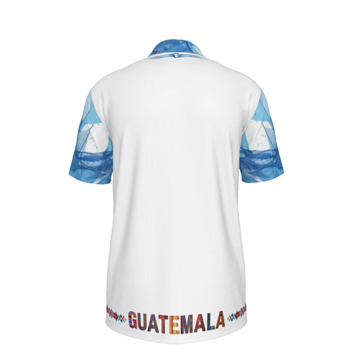 Camisa Polo Guatemala Quetzal Mágico y Patrón Cultural Unisex