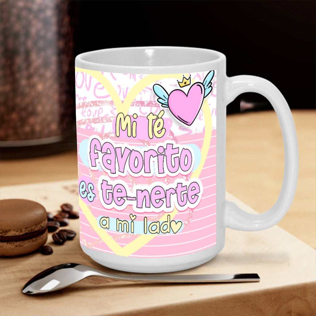 Mug isotherme - Tasse Mon thé préféré, c'est de t'avoir à mes côtés – Collection Saint-Valentin