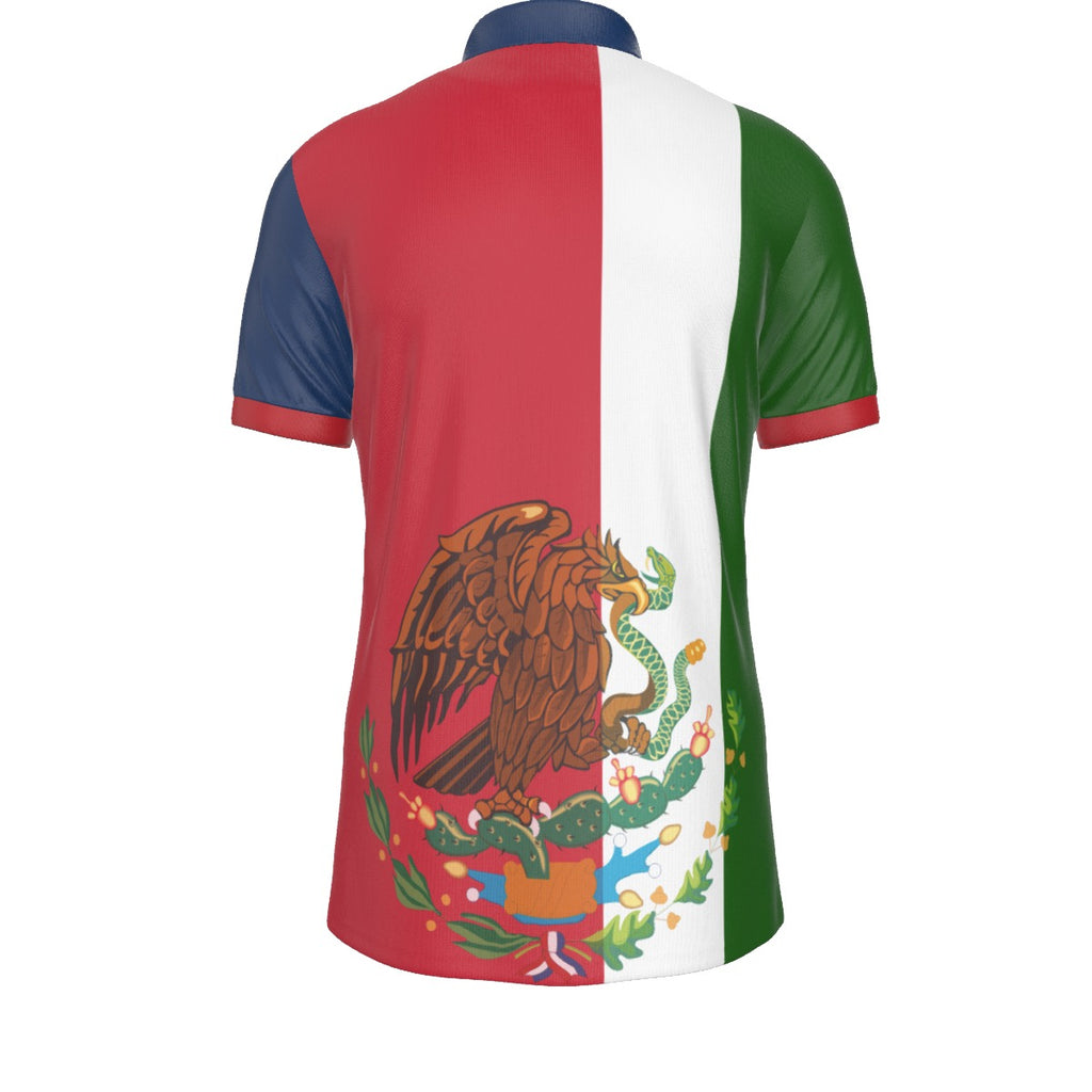 Polo Mexico Chivas Guadalajara Aguila Tricolor Hombre