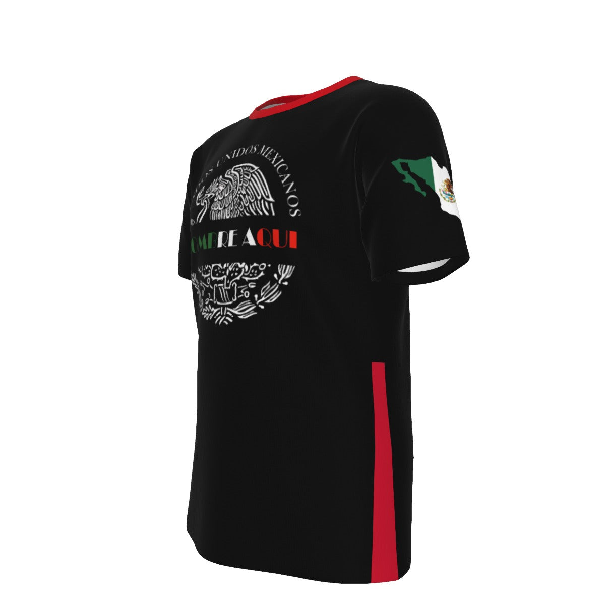 Camiseta México Personalizable – Playera Unisex Estilo Casual Patriótico