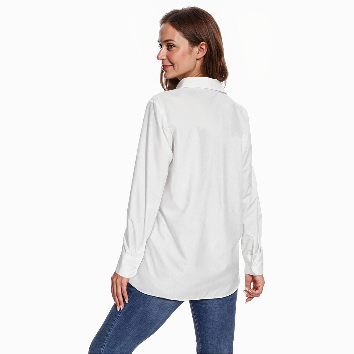 Camisa manga larga mujer Honduras con guacamayas coloridas estilo elegante casual