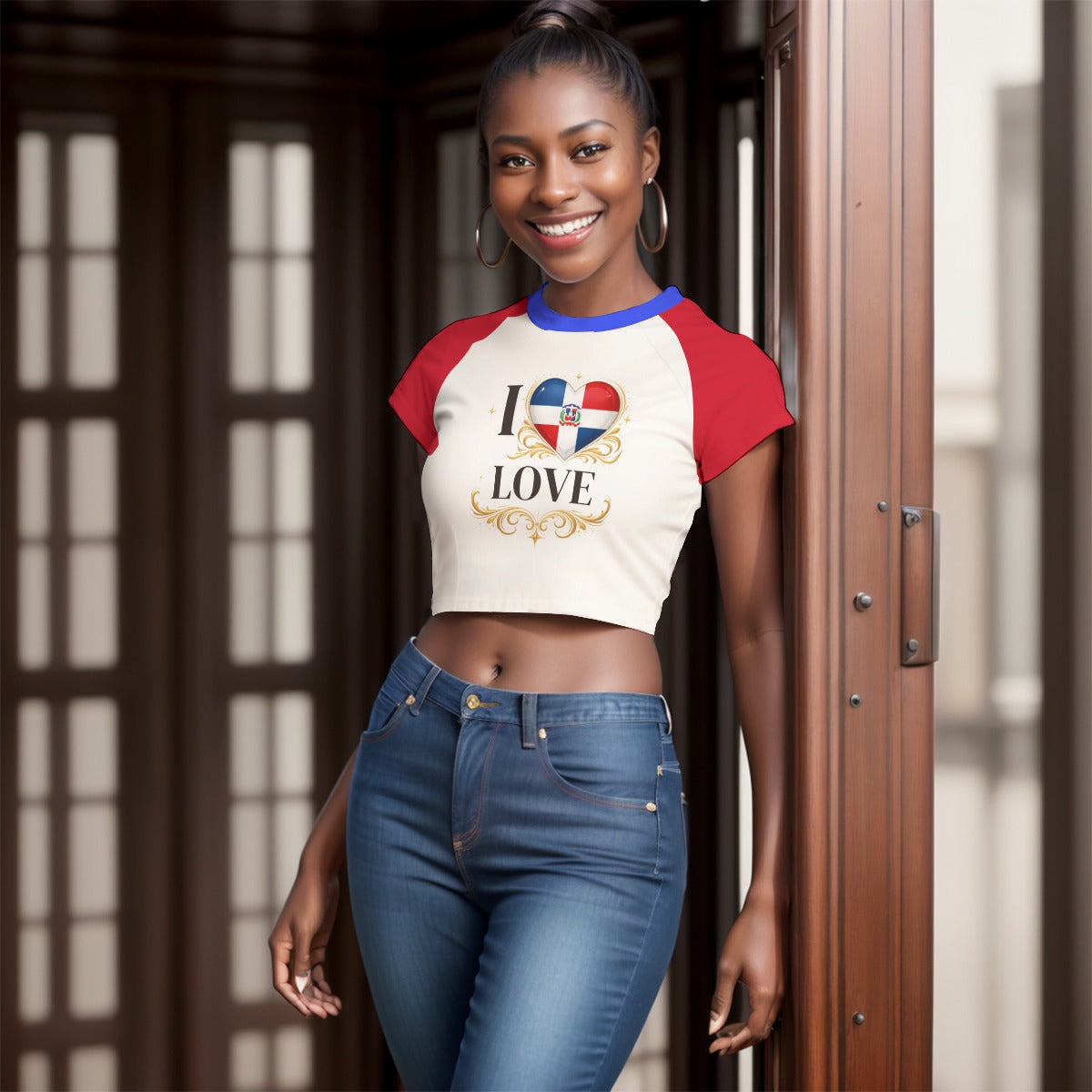 Crop Top República Dominicana I Love RD