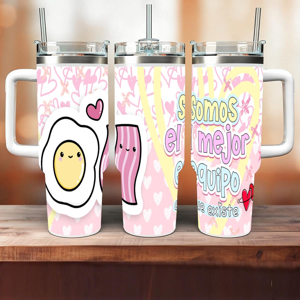Tumbler-Taza Somos el Mejor Equipo – Colección San Valentin