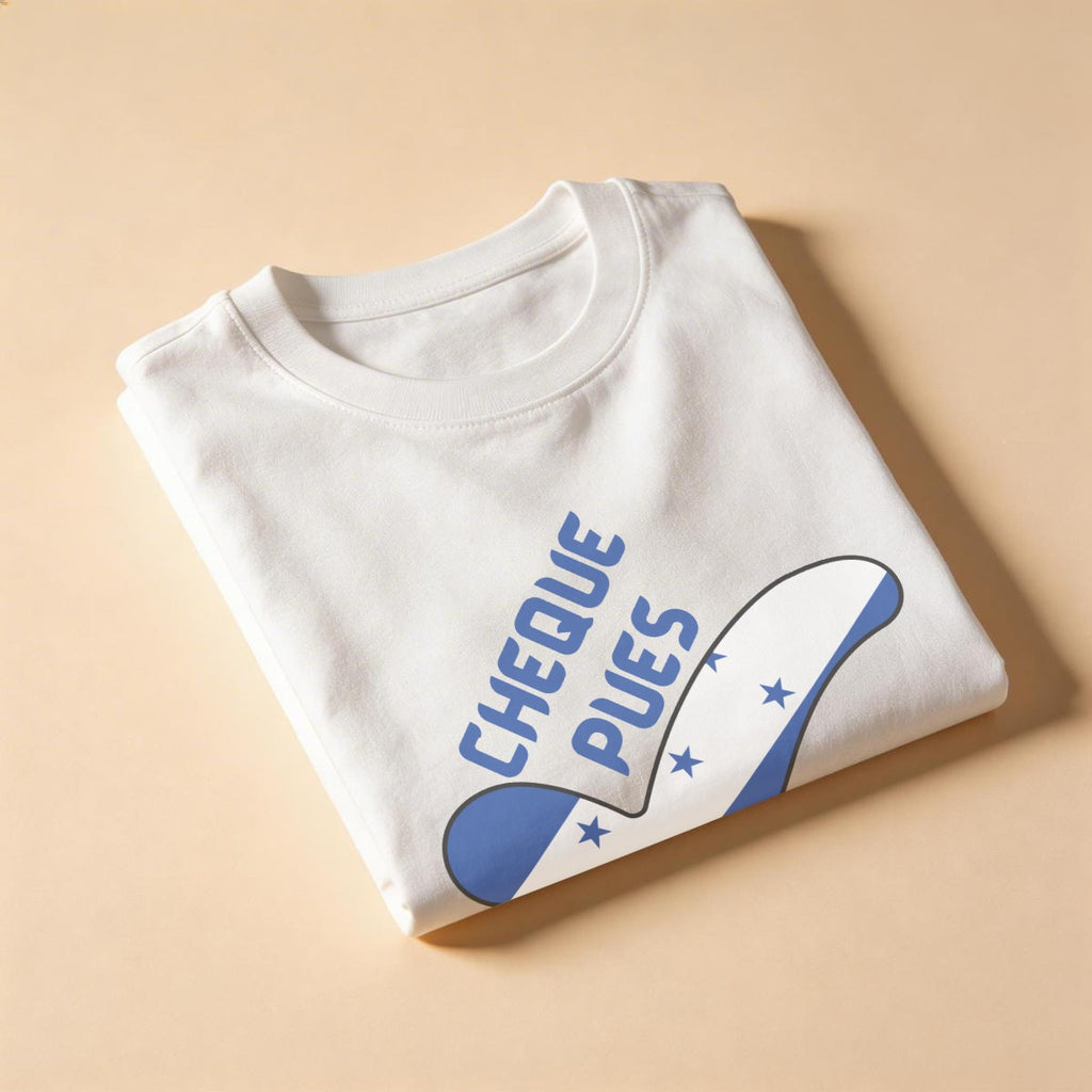 Catracha T-Shirt 'Cheque Pues' Honduras Flag
