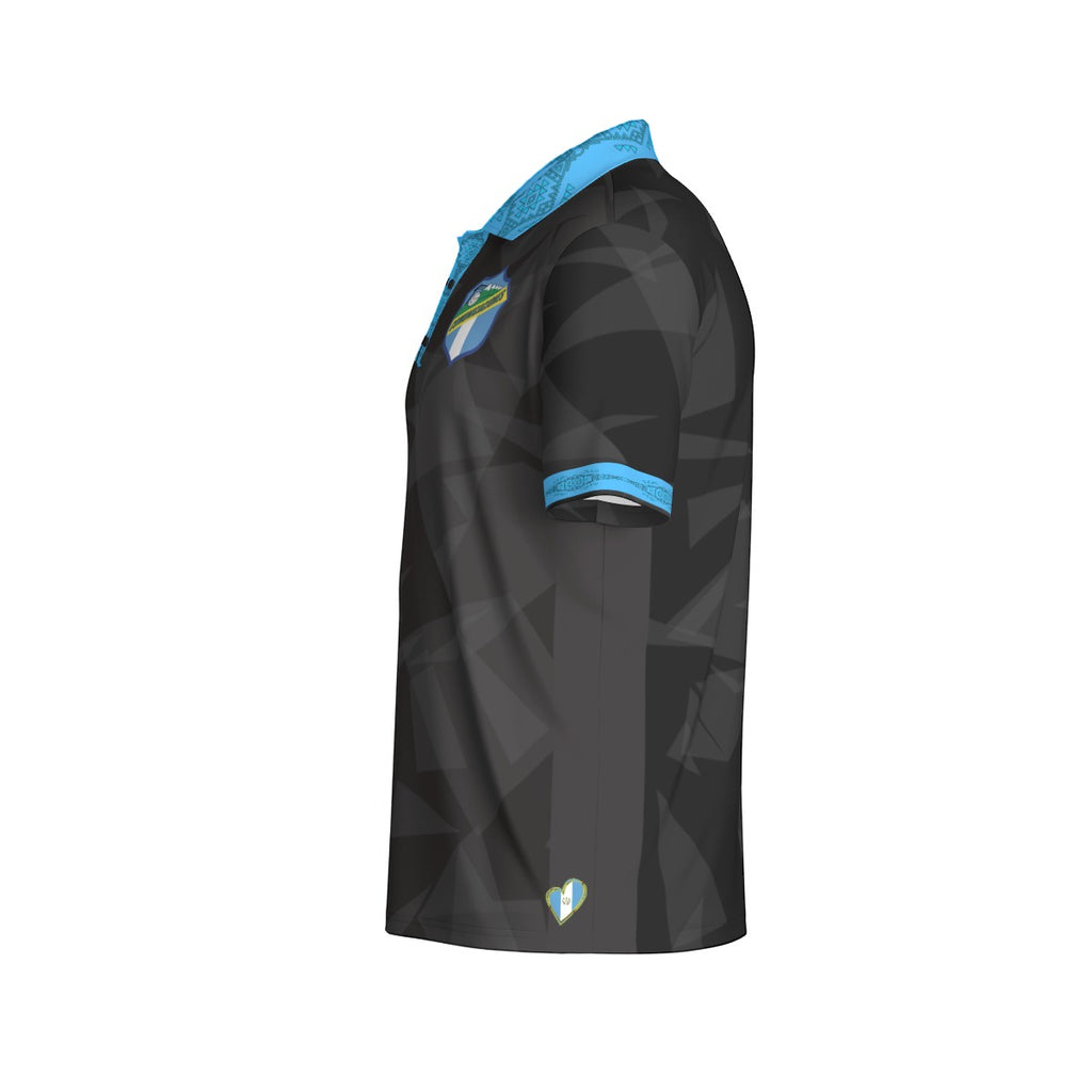 Camiseta Tipo Polo Guatemala Comunicaciones /Cremas Streetwear – Estilo Urbano Deportivo (Hombre)