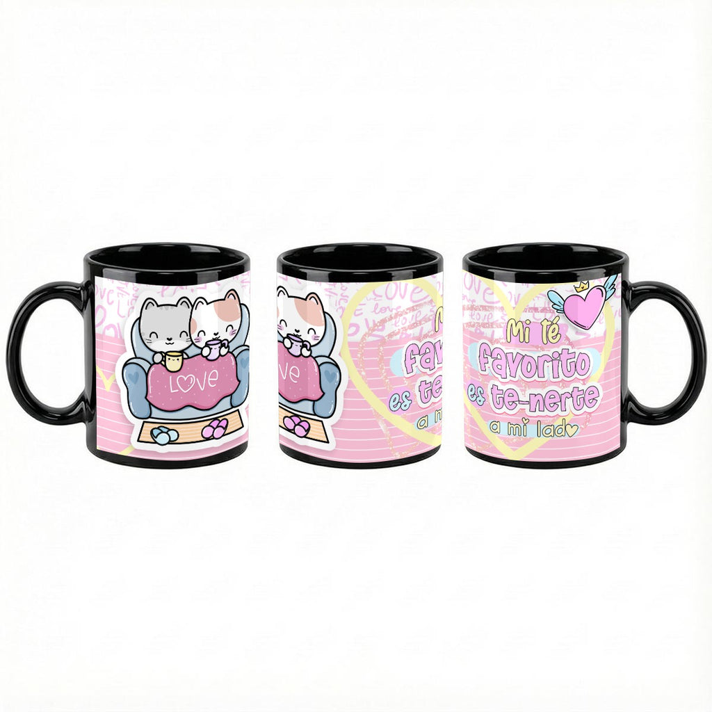 Mug isotherme - Tasse Mon thé préféré, c'est de t'avoir à mes côtés – Collection Saint-Valentin