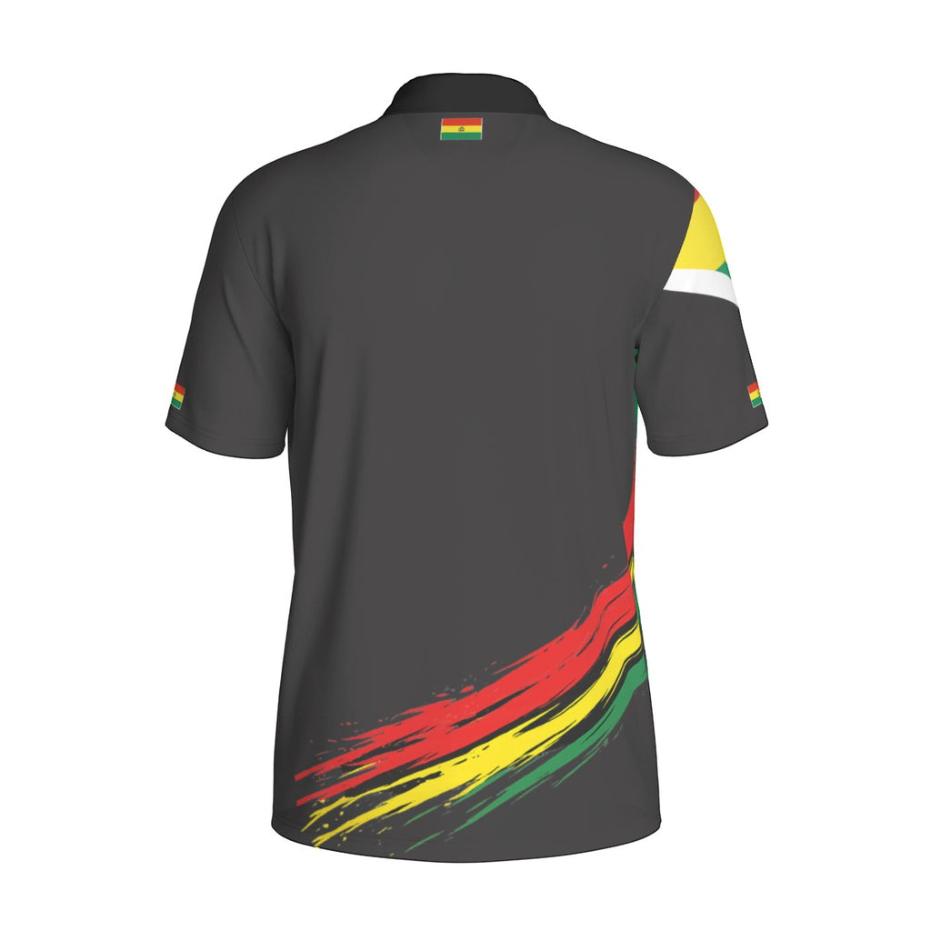 Polo Deportivo Bolivia Hombre –Diseño Patriótico