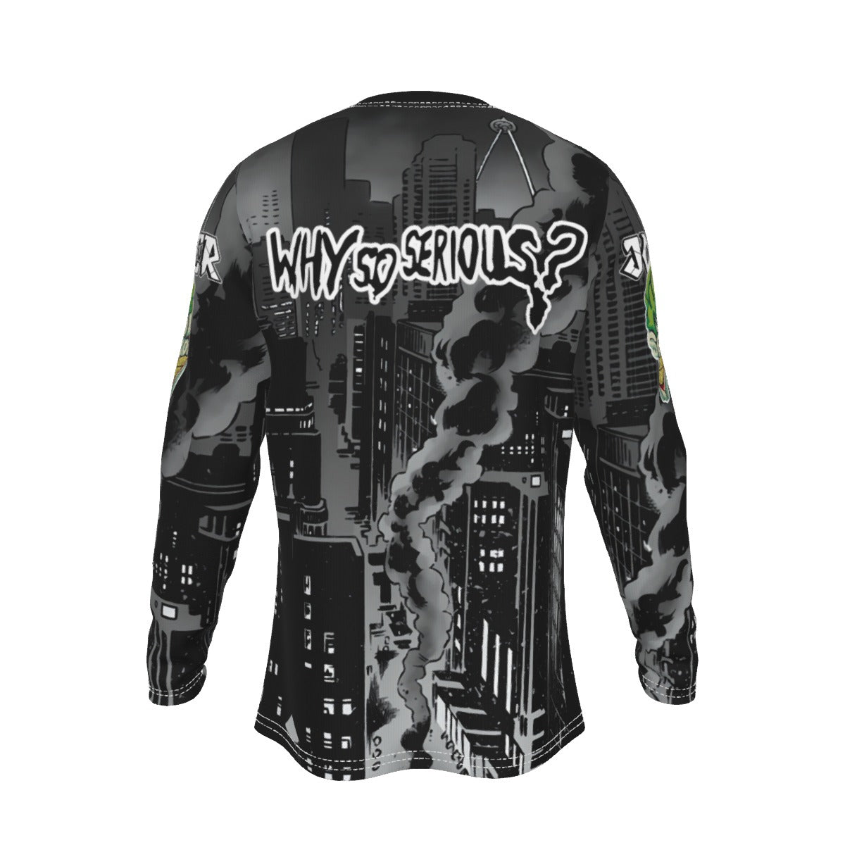 Camiseta Urbana Manga Larga Villano Oscuro – Chaos City