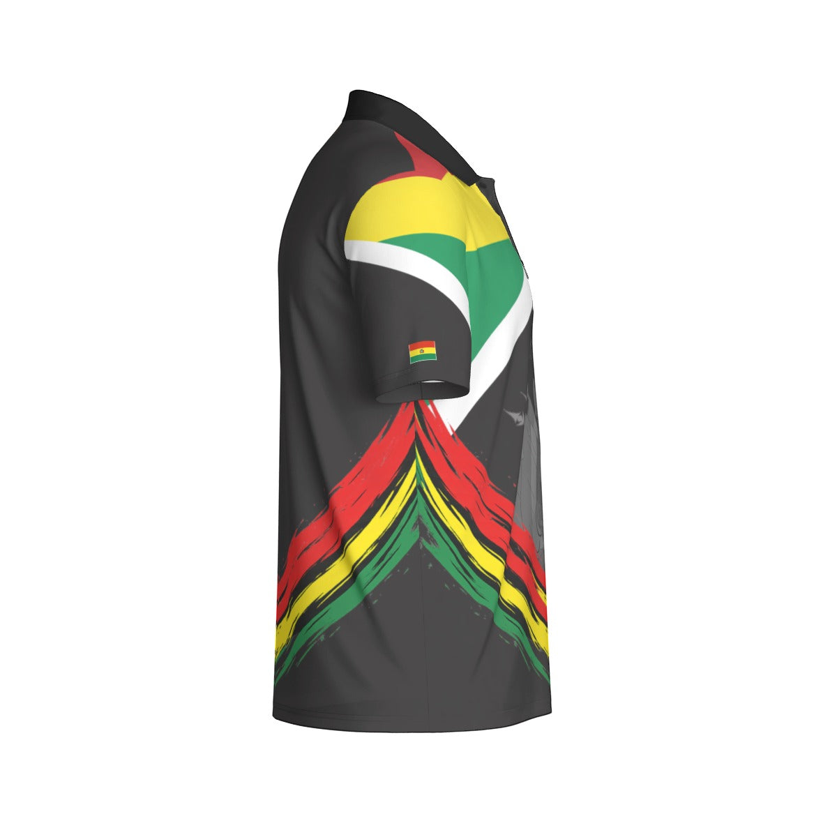 Polo Deportivo Bolivia Hombre –Diseño Patriótico