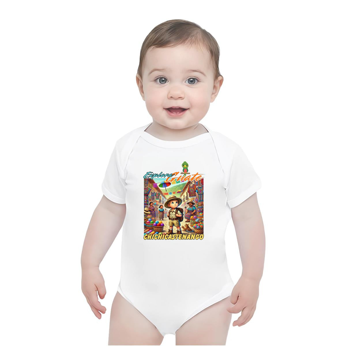 Bodysuit Bebé Explora Guatemala Chichicastenango