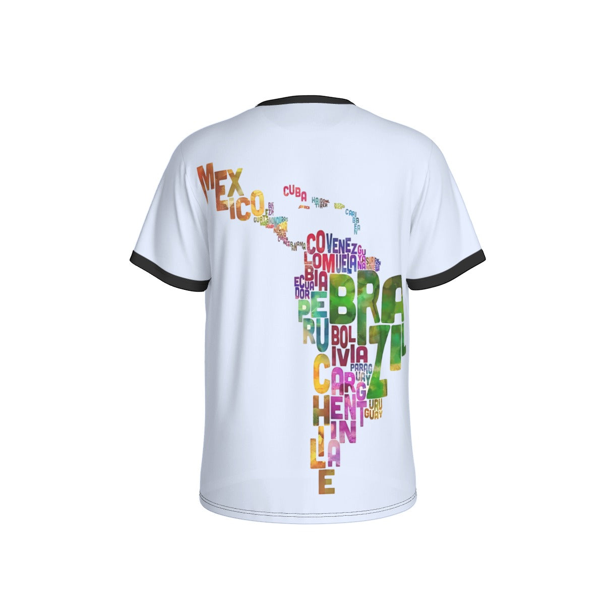 Camiseta Mapa Latinoamérica – Identidad Cultural Unisex