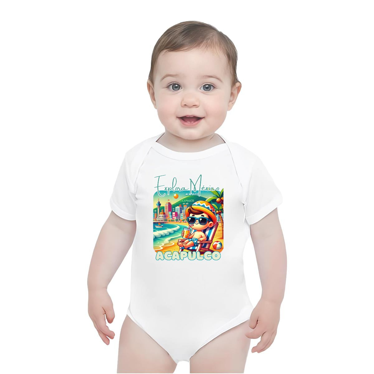 Bodysuit Bebé Explora México Chichén Itzá