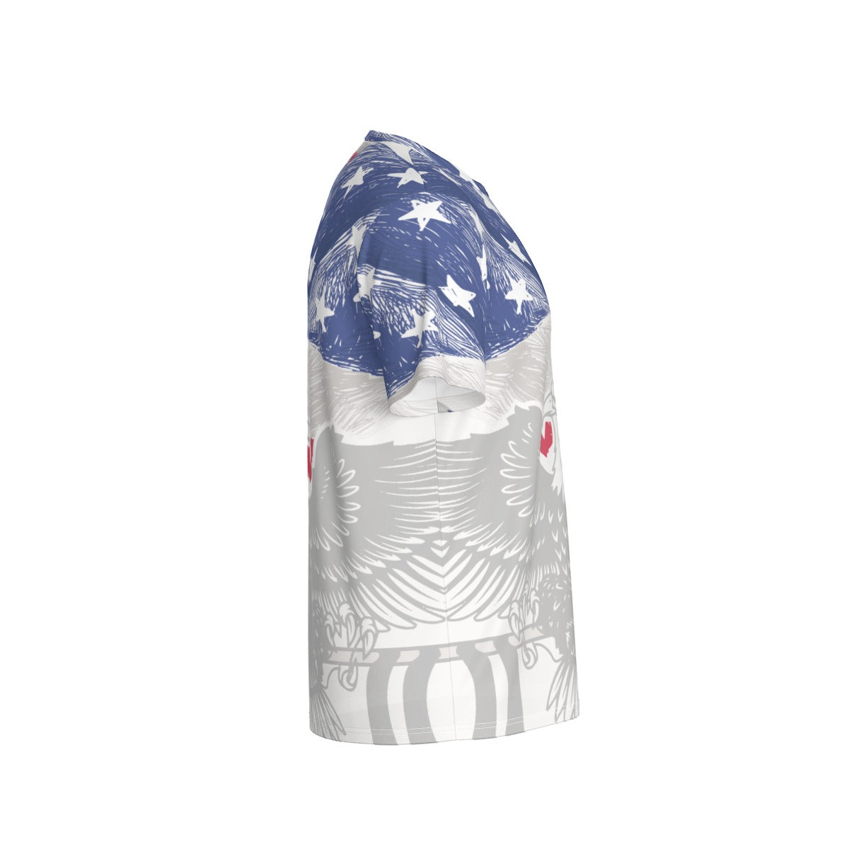 Camisa USA Eagle Patriótica Streetwear – American Freedom Hombre
