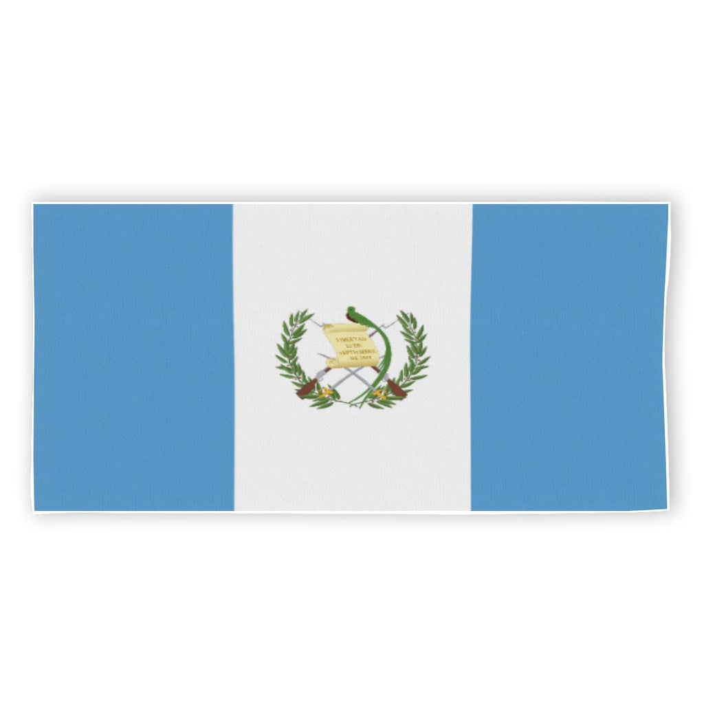 Toalla de Playa Guatemala Poliéster Diseño Bandera Guatemalteca