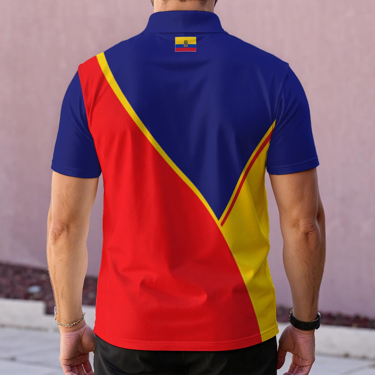Polo Ecuador Patriótico para Hombre – Estilo Deportivo y Casual