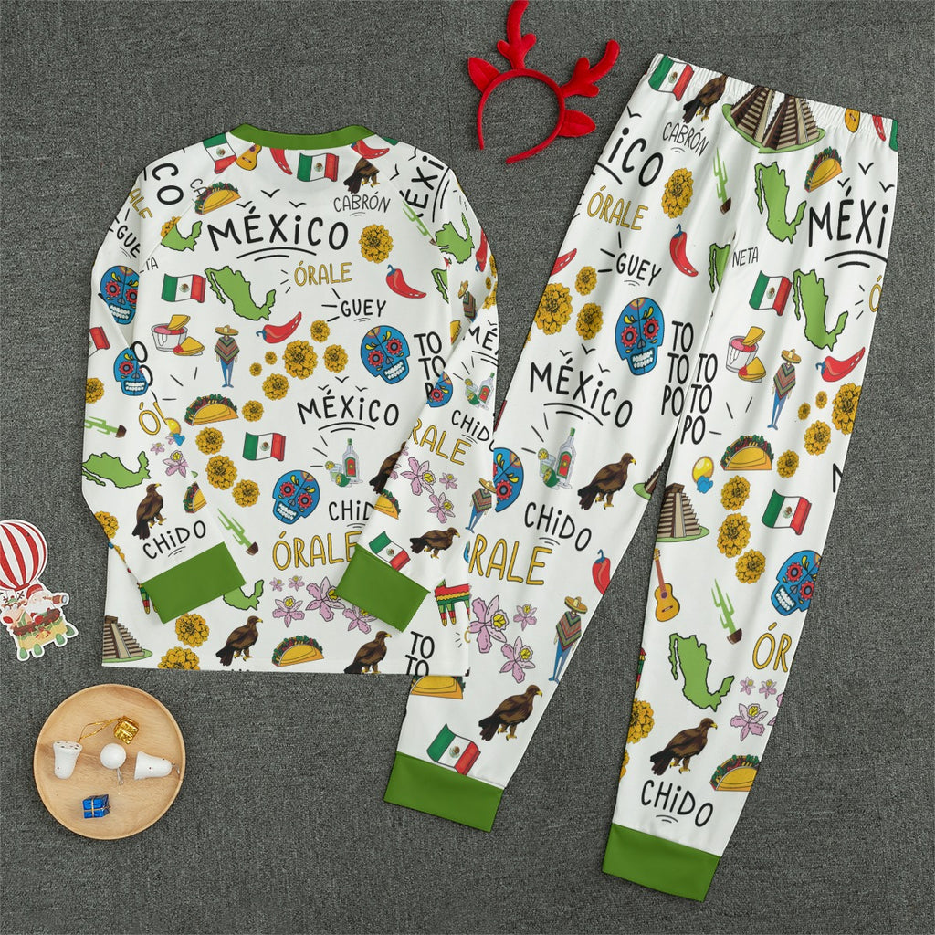 Pijama Mexico Tradiciones Navideñas Cultural Unisex
