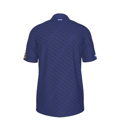 Camisa Polo Honduras Big H - Identidad Nacional – Guacamaya Roja Azul (Hombre)