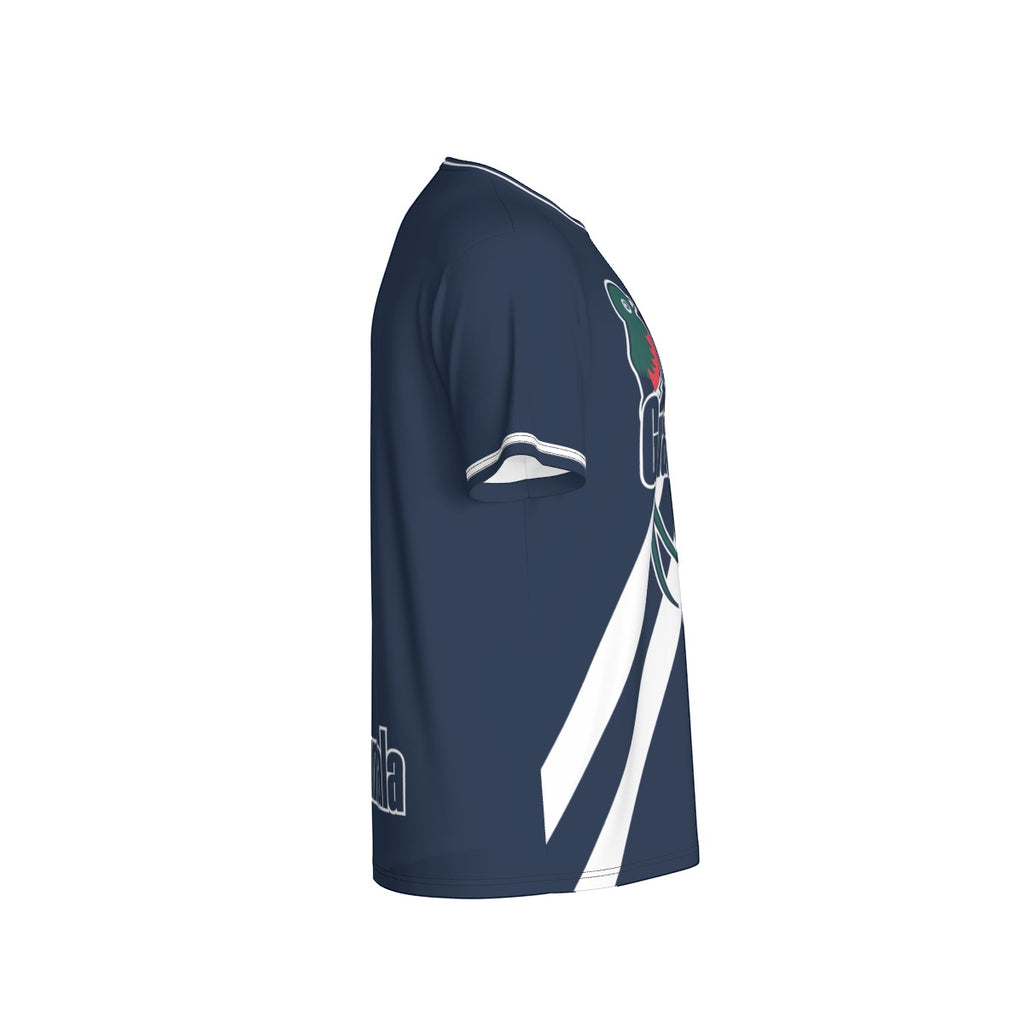 Camiseta Guatemala Quetzal y Escudo Nacional Azul Oscuro Unisex
