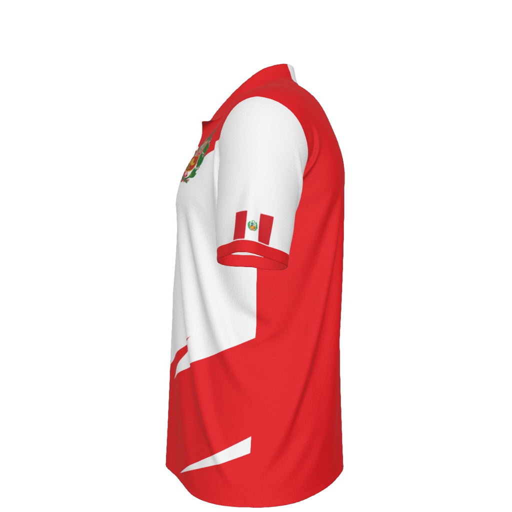 Polo Perú Hombre – Edición Patriótica | Camisa Tipo Polo Perú