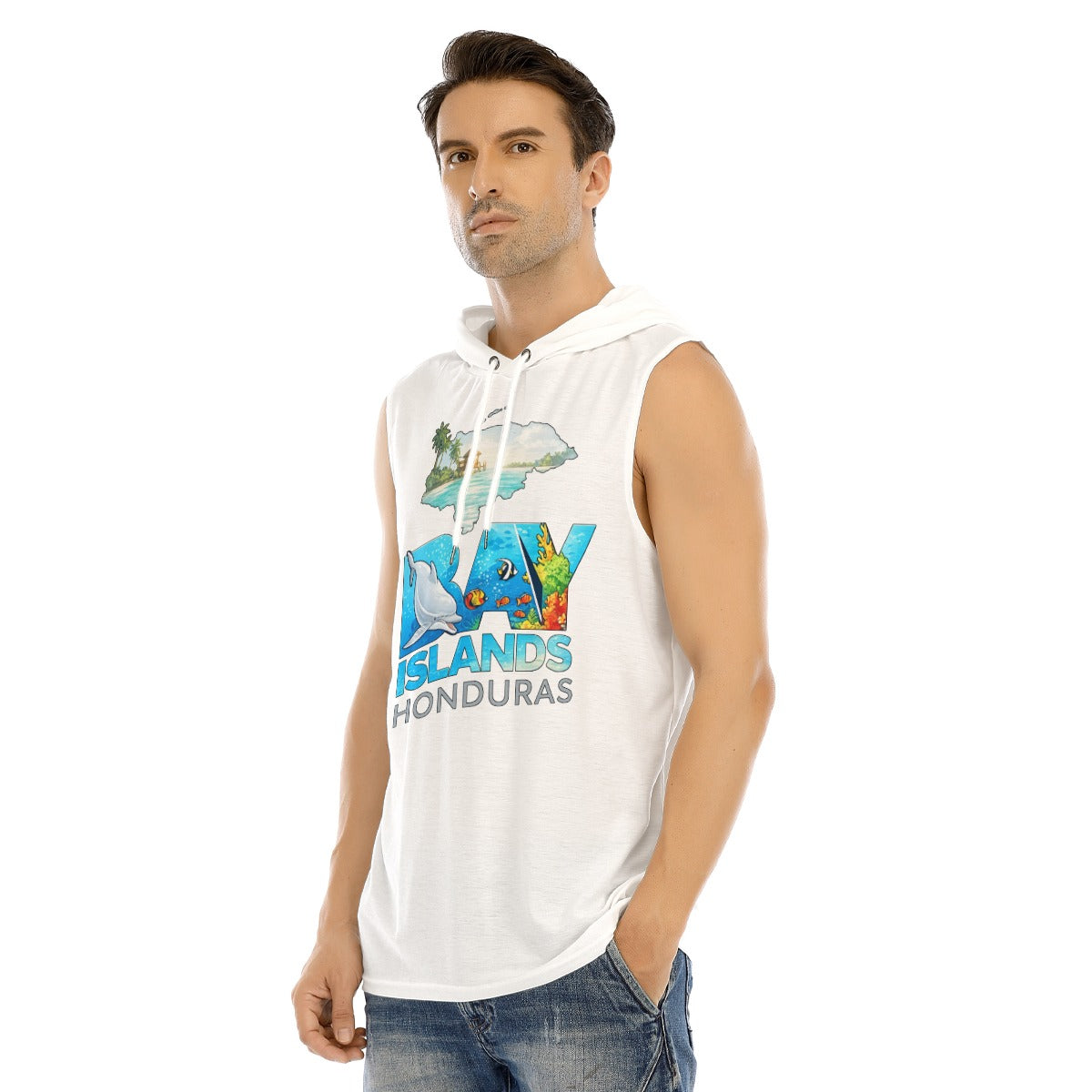 Camiseta / Hoodie / Tank Top Bay Islands Honduras  Edición Caribe Tropical Unisex