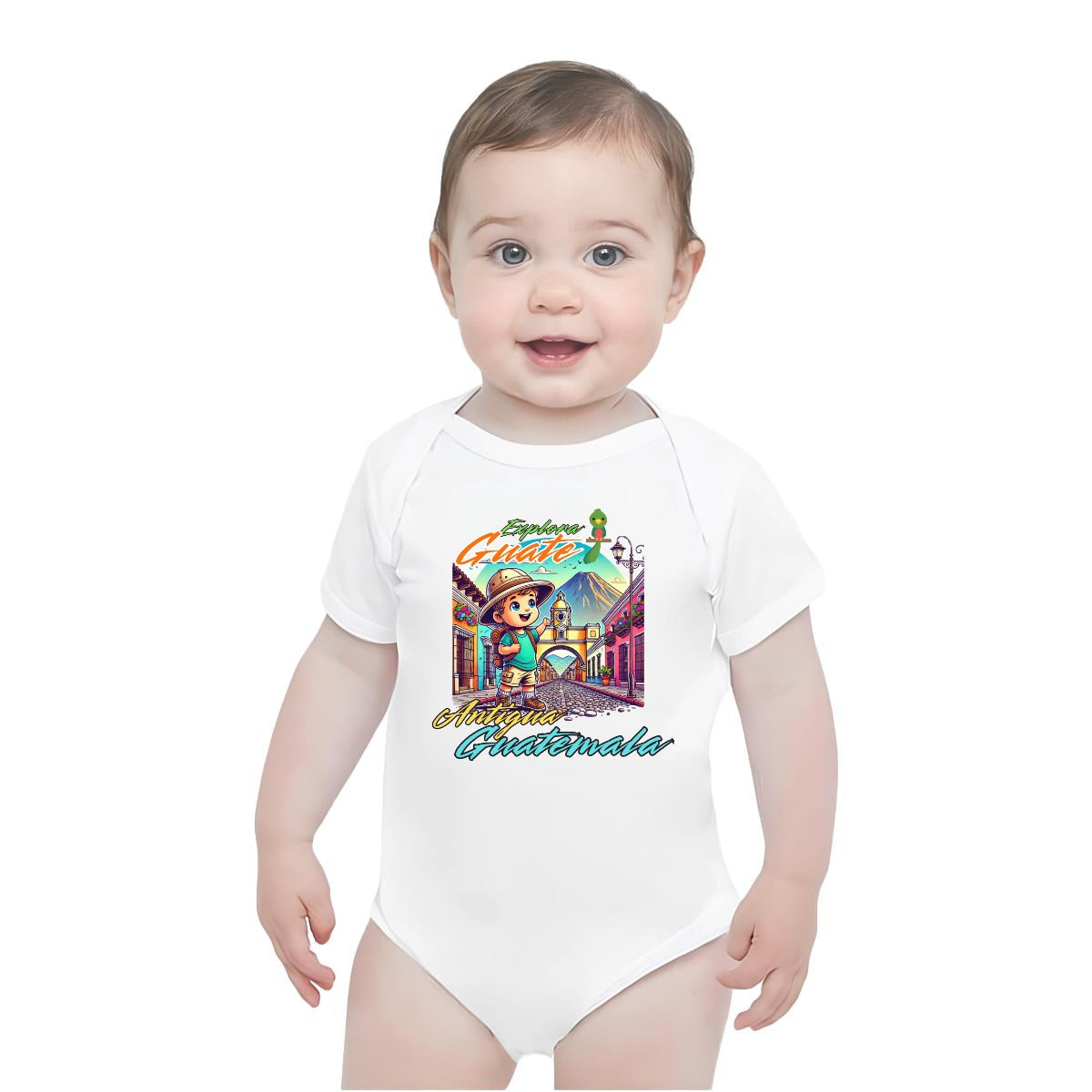 Bodysuit Bebé Antigua Guatemala Diseño Infantil