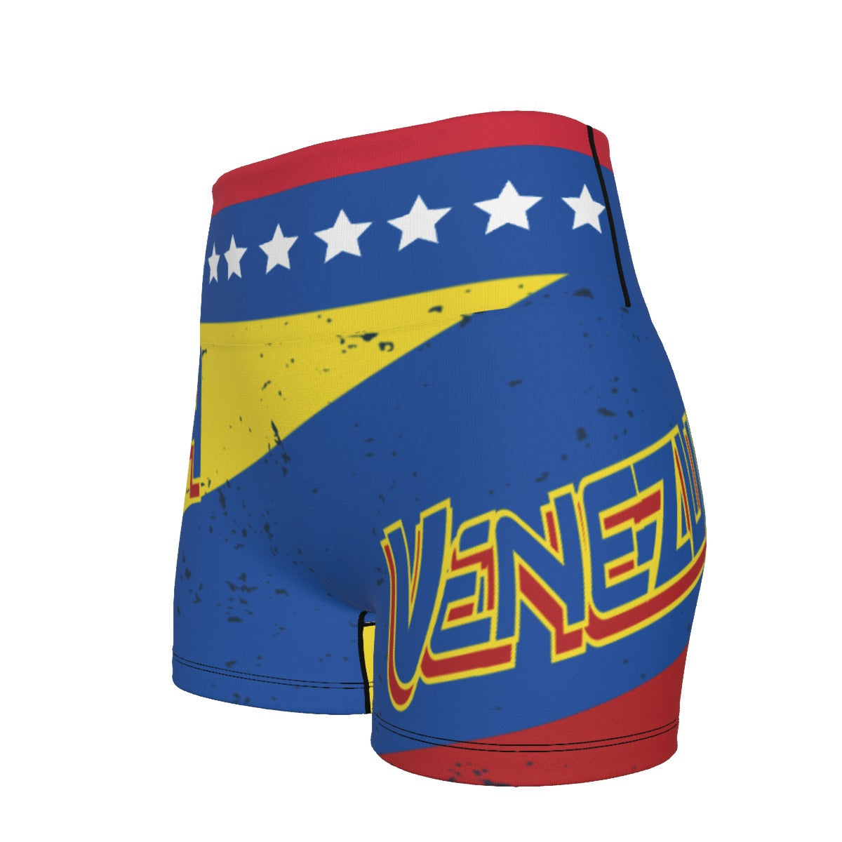 Short Deportivo Venezuela Bandera Slim Fit Mujer