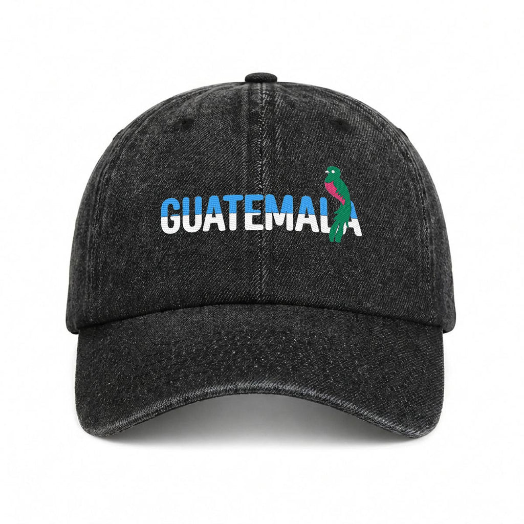 Gorra de Guatemala Bordada Premium Estilo Vintage Casual de Algodón